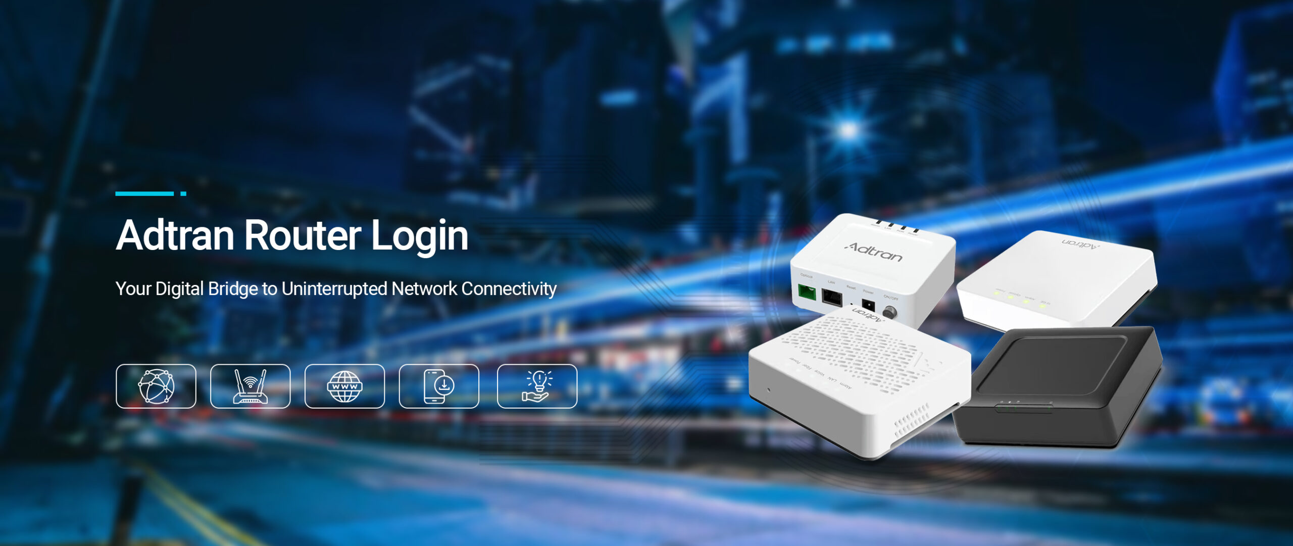 Adtran Router banner